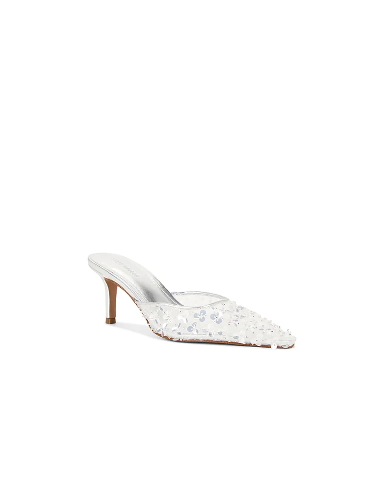 Steve Madden ALEXI パンプス - Metallic Silver, grey. - 画像2