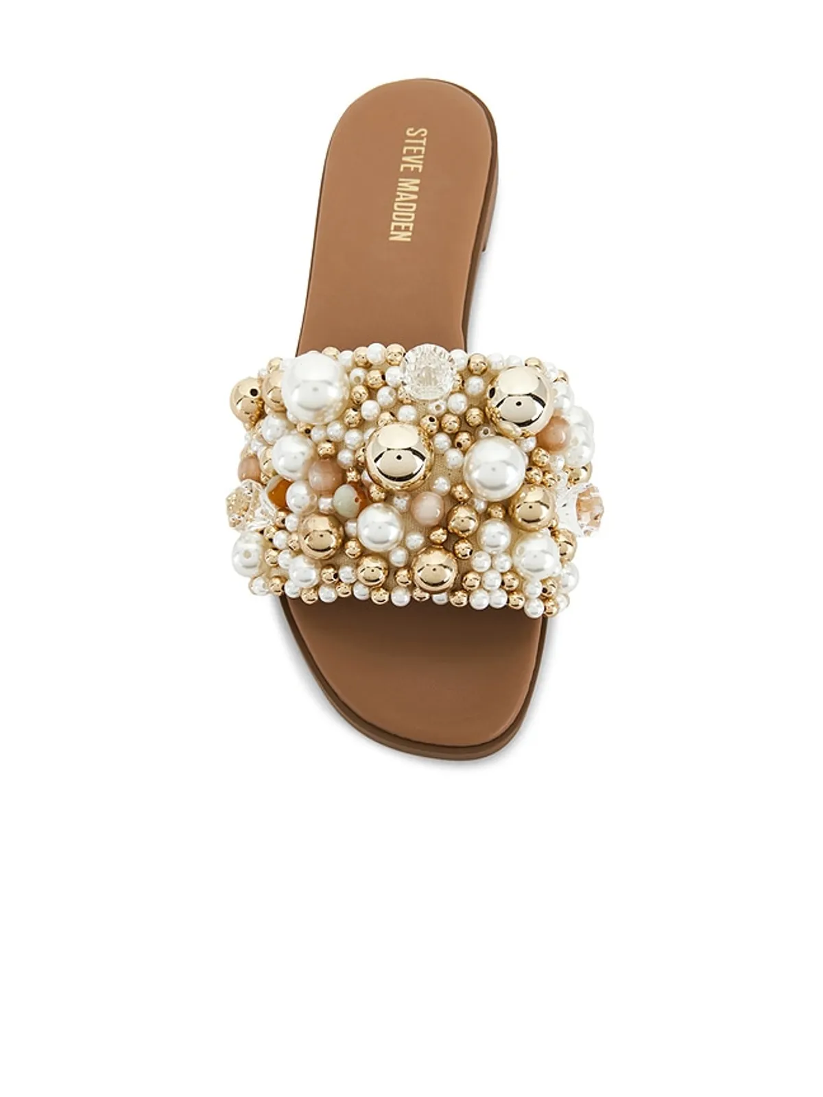 Steve Madden KLIO サンダル - Orange,Beige. - 画像4
