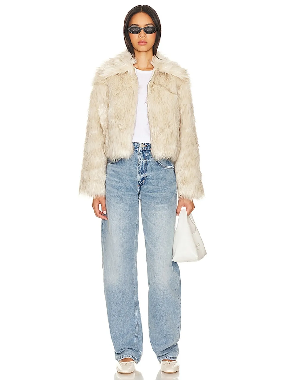 Steve Madden JUNIPER フェイクファーコート - 画像5