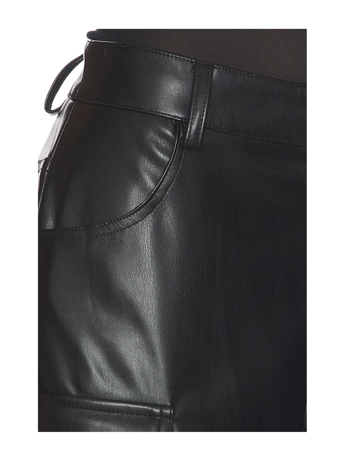 Steve Madden DUO フェイクレザーパンツ - 画像6