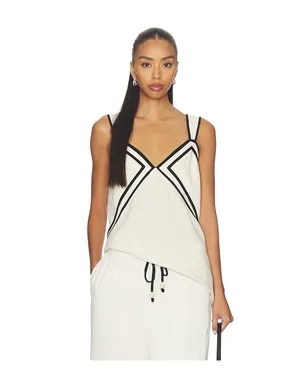 Sancia THE AIRLIE トップ - White,Black. - サムネイル1