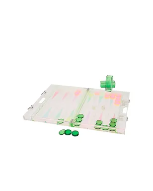 Sunnylife OMBRE LUCITE BACKGAMMON SHERBERT ゲーム - サムネイル1