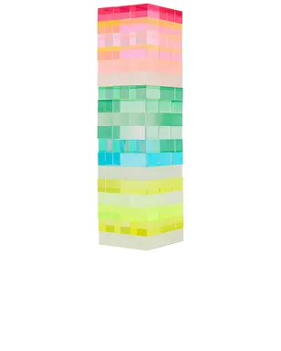 Sunnylife OMBRE LUCITE JUMBLING TOWER SHERBERT ゲーム - サムネイル1