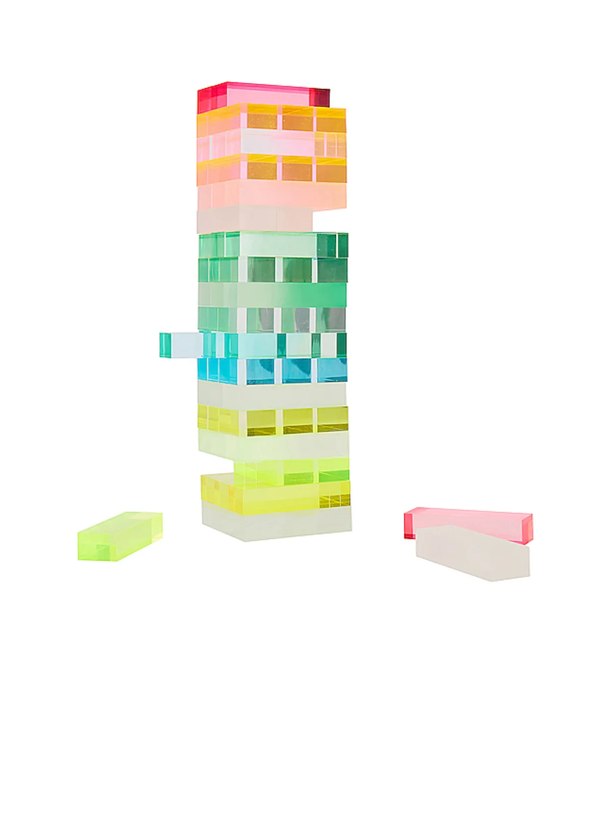 Sunnylife OMBRE LUCITE JUMBLING TOWER SHERBERT ゲーム - 画像2