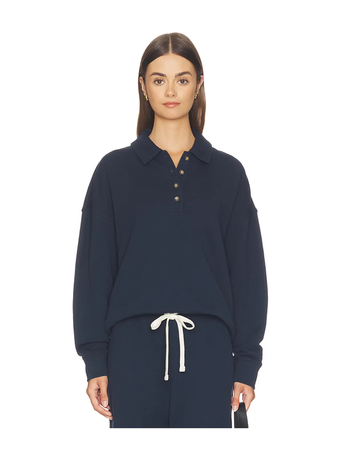 Sold Out NYC フレンチテリーポロニット - 画像1