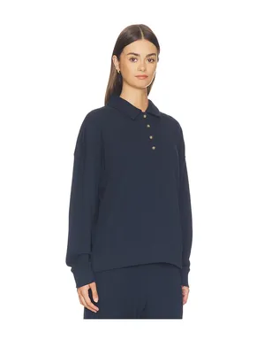 Sold Out NYC フレンチテリーポロニット - サムネイル2
