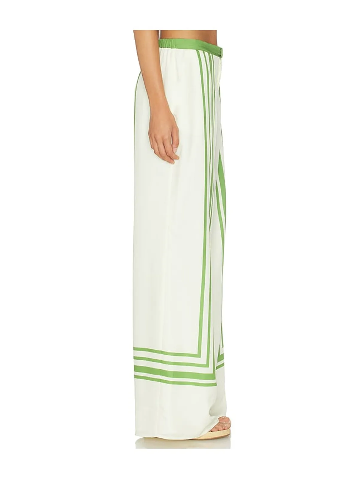 SOVERE CHASE パンツ - White,Green. - 画像3