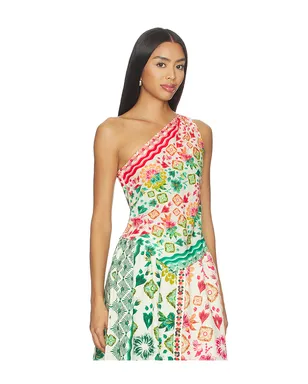 SALONI MADELINE トップ - Green, Pink. - サムネイル2