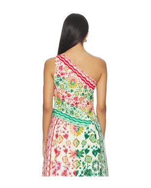 SALONI MADELINE トップ - Green, Pink. - サムネイル4
