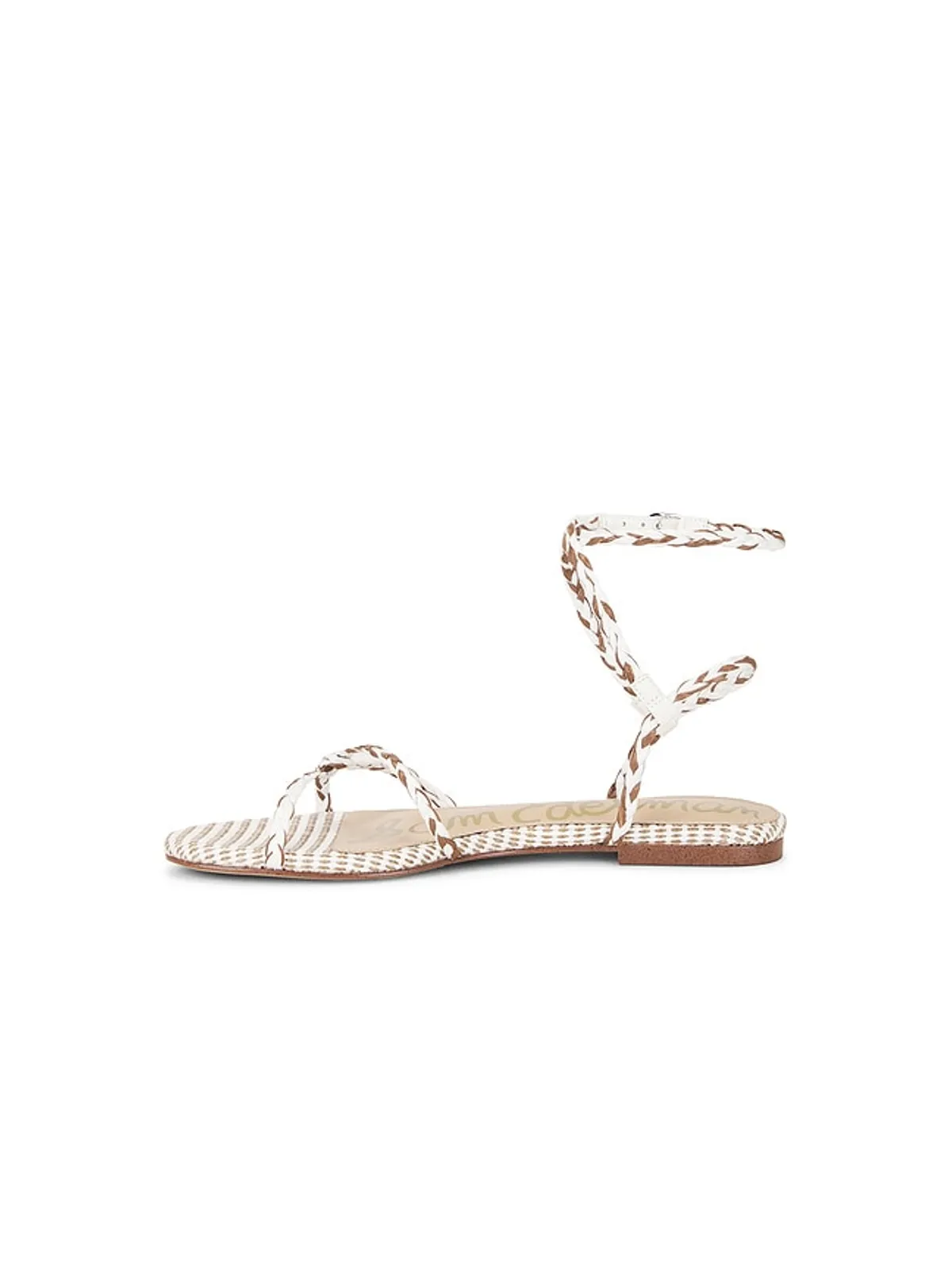 Sam Edelman ELLINA BRAID サンダル - Ivory,Taupe. - 画像5