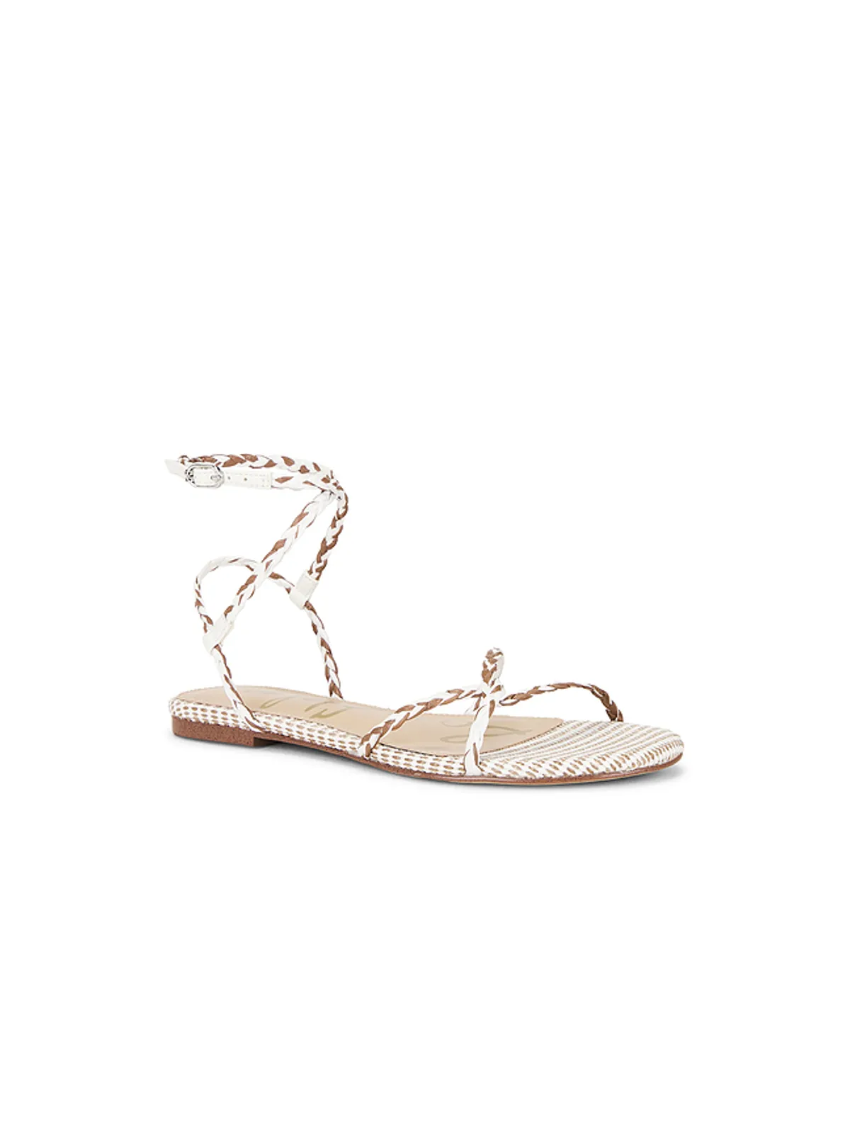 Sam Edelman ELLINA BRAID サンダル - Ivory,Taupe. - 画像2