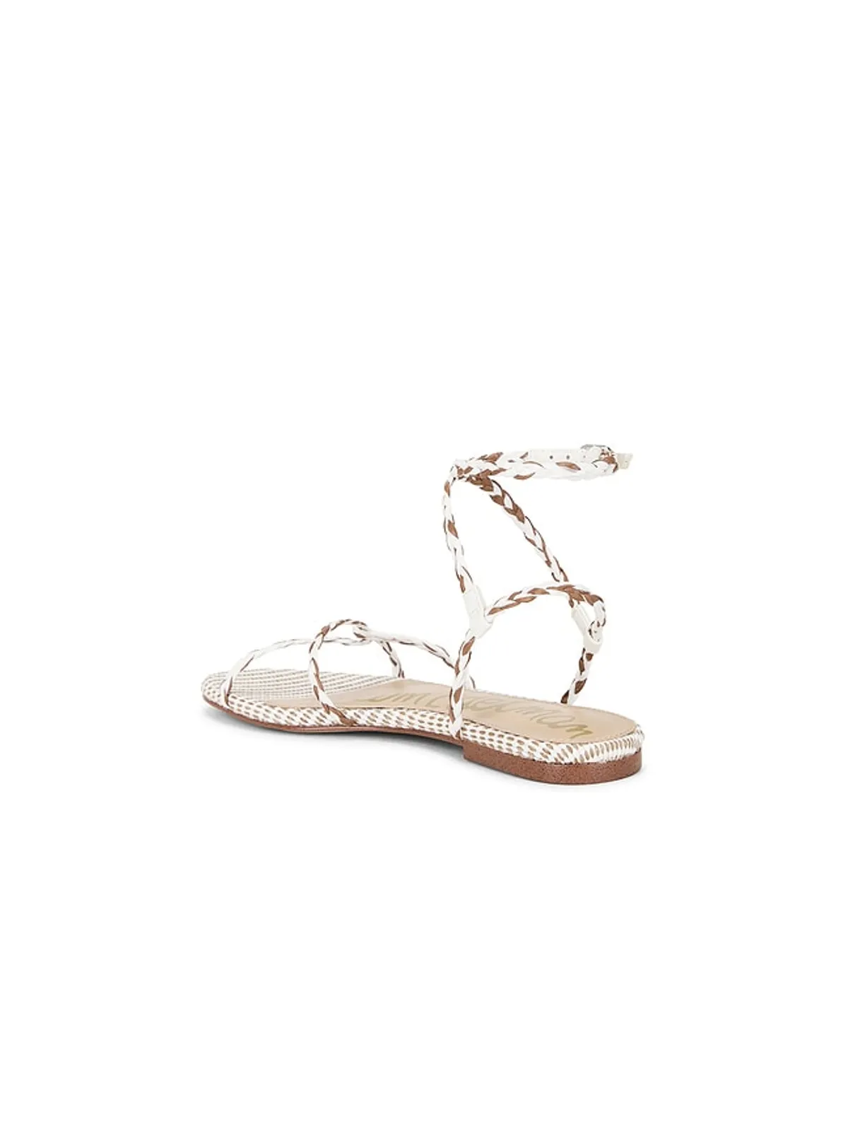 Sam Edelman ELLINA BRAID サンダル - Ivory,Taupe. - 画像3