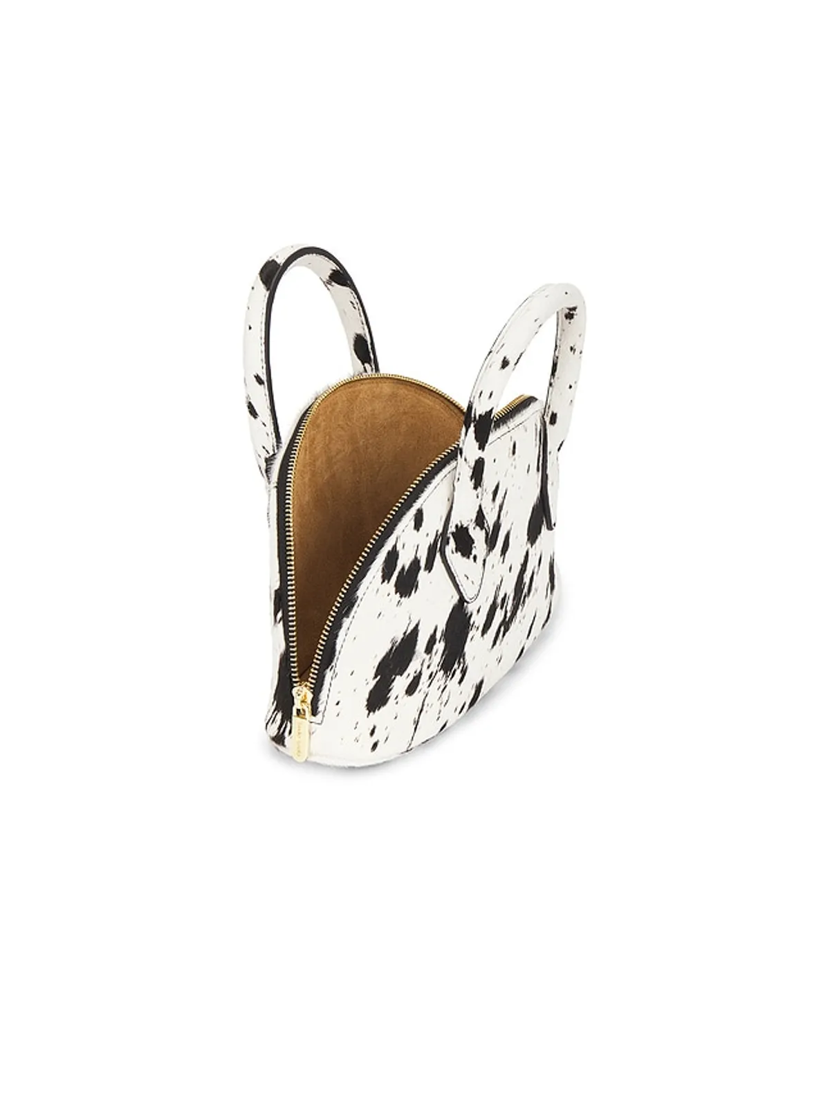 Studio Amelia ADLER TOP HANDLE バッグ - Black,White. - 画像4