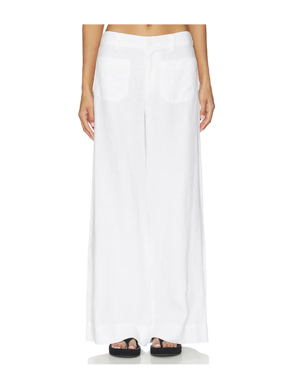 Sanctuary THE LINEN MARINE WIDE LEG PANT ワイドレッグパンツ - 画像1