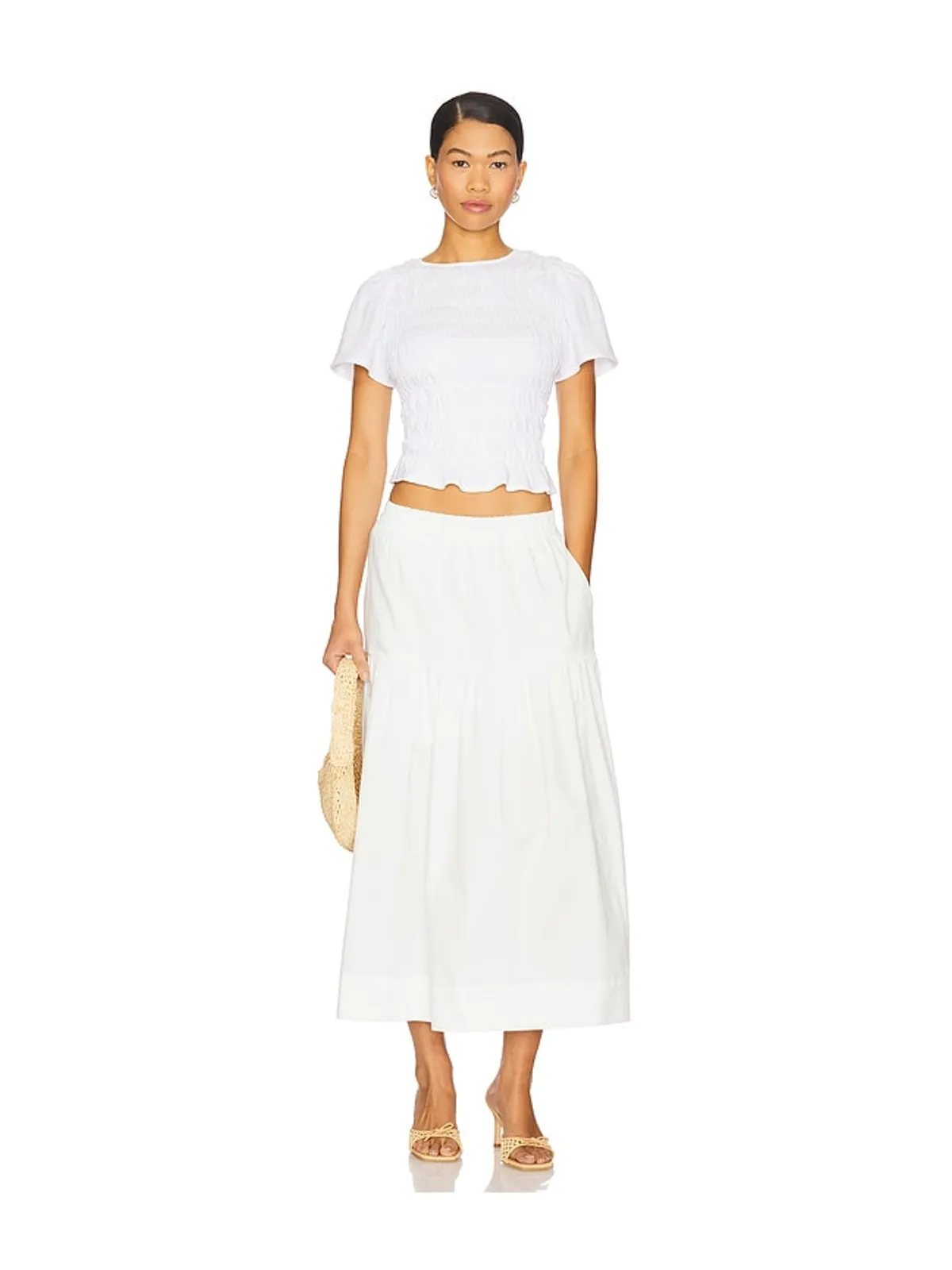 Sanctuary POPLIN PRAIRIE スカート - 画像5