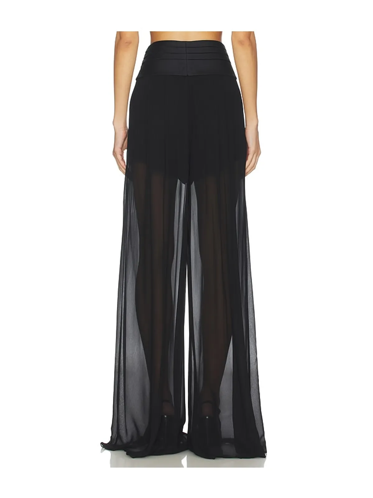 SANS FAFF TUXEDO PALAZZO パンツ - 画像4