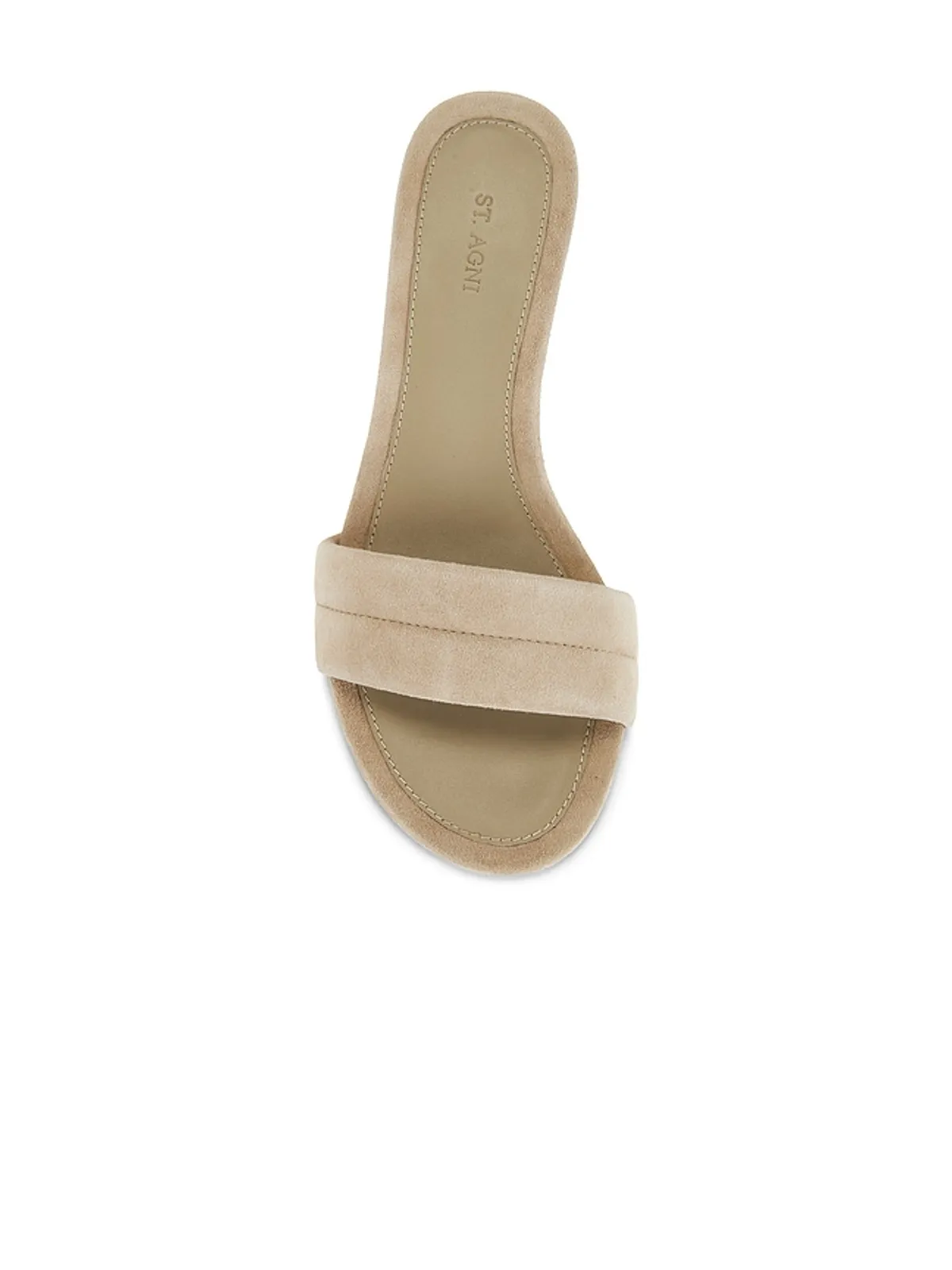 St. Agni SUEDE STITCH DETAIL ヒール - 画像4