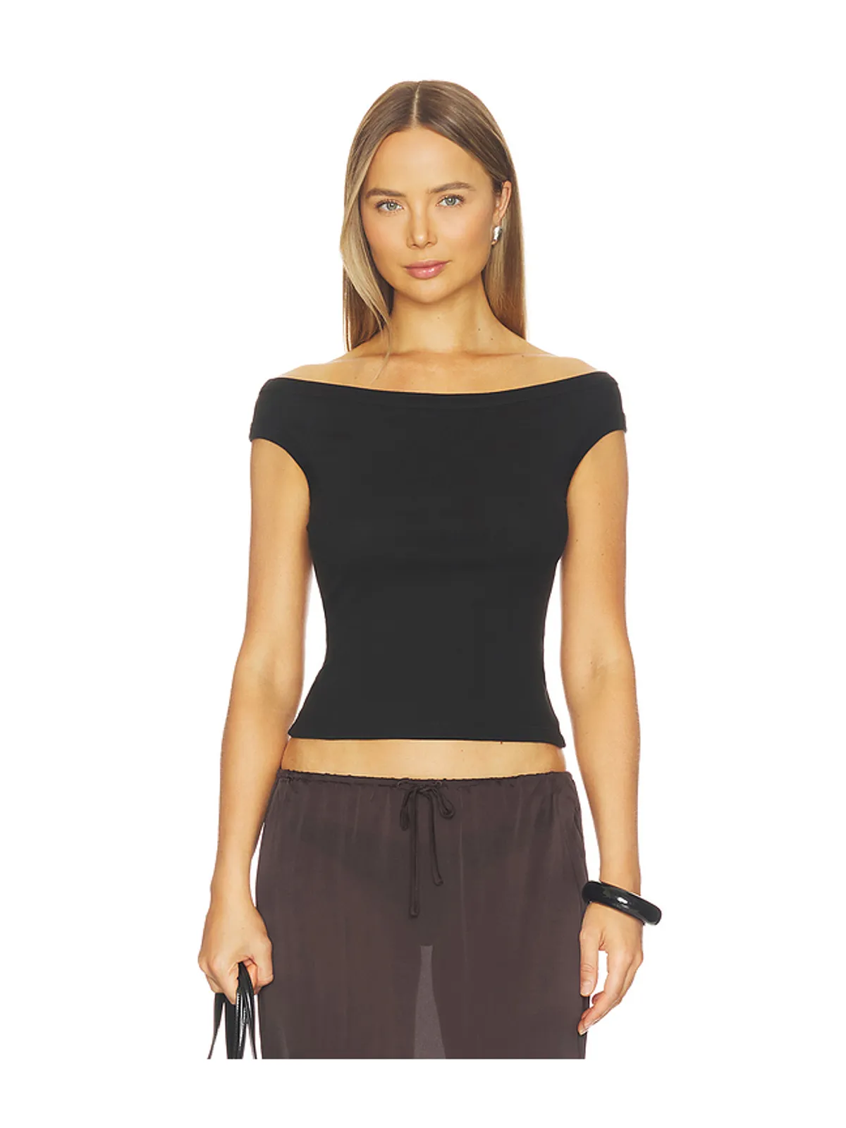 St. Agni ORGANIC COTTON OFF ショルダートップ - 画像1