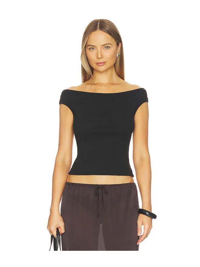 St. Agni St. Agni ORGANIC COTTON OFF ショルダートップの商品画像