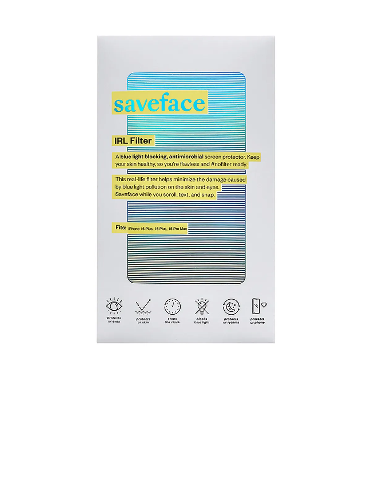 SAVEFACE BLUE LIGHT BLOCKING FILTER スクリーンプロテクター - 画像2