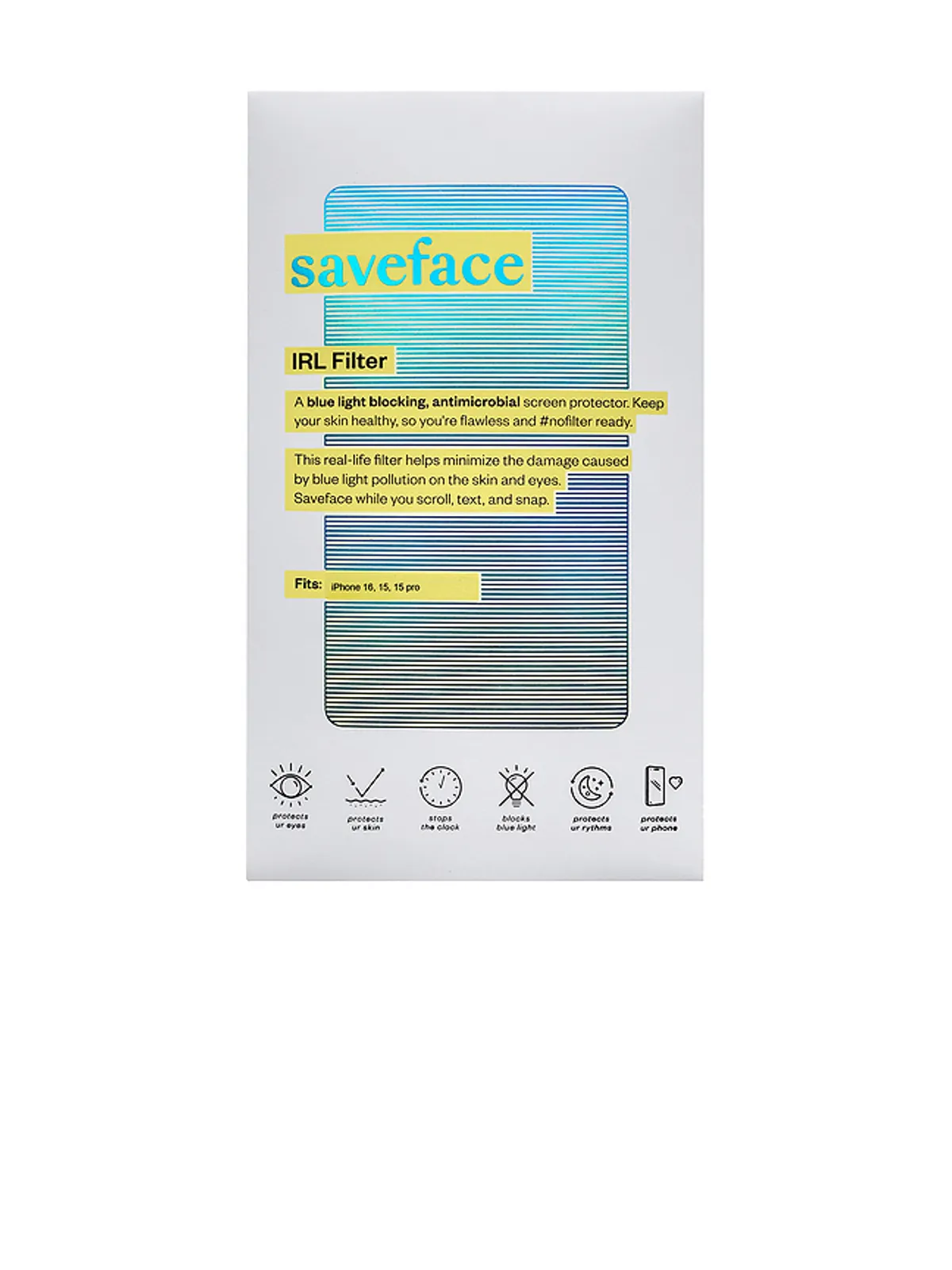 SAVEFACE BLUE LIGHT BLOCKING FILTER スクリーンプロテクター - 画像2