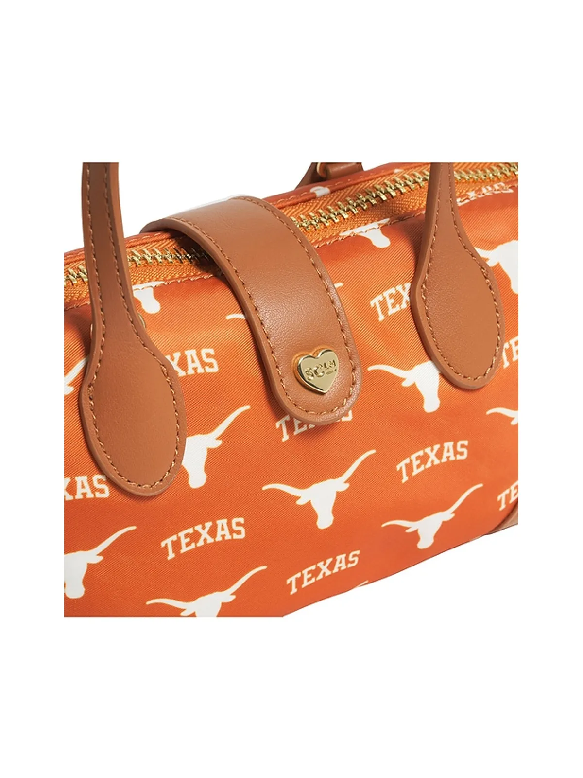 Stoney Clover Lane UNIVERSITY OF TEXAS テキサス大学ナイロンポーチクロスボディバッグ - 画像6