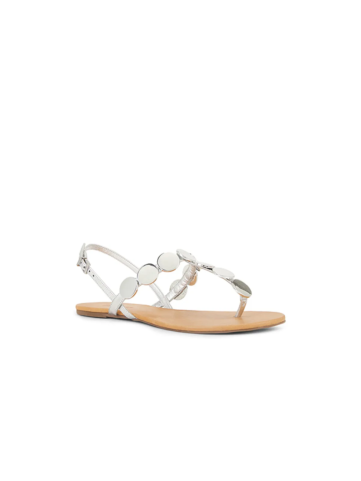 Schutz ACACIA T サンダル - Metallic Silver, grey. - 画像2