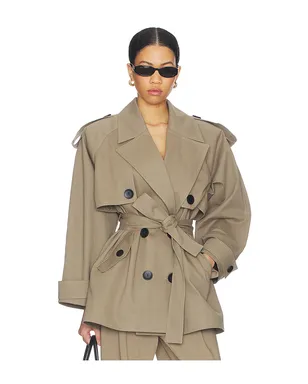 SELMACILEK KHAKI TERRA トレンチコート - サムネイル1