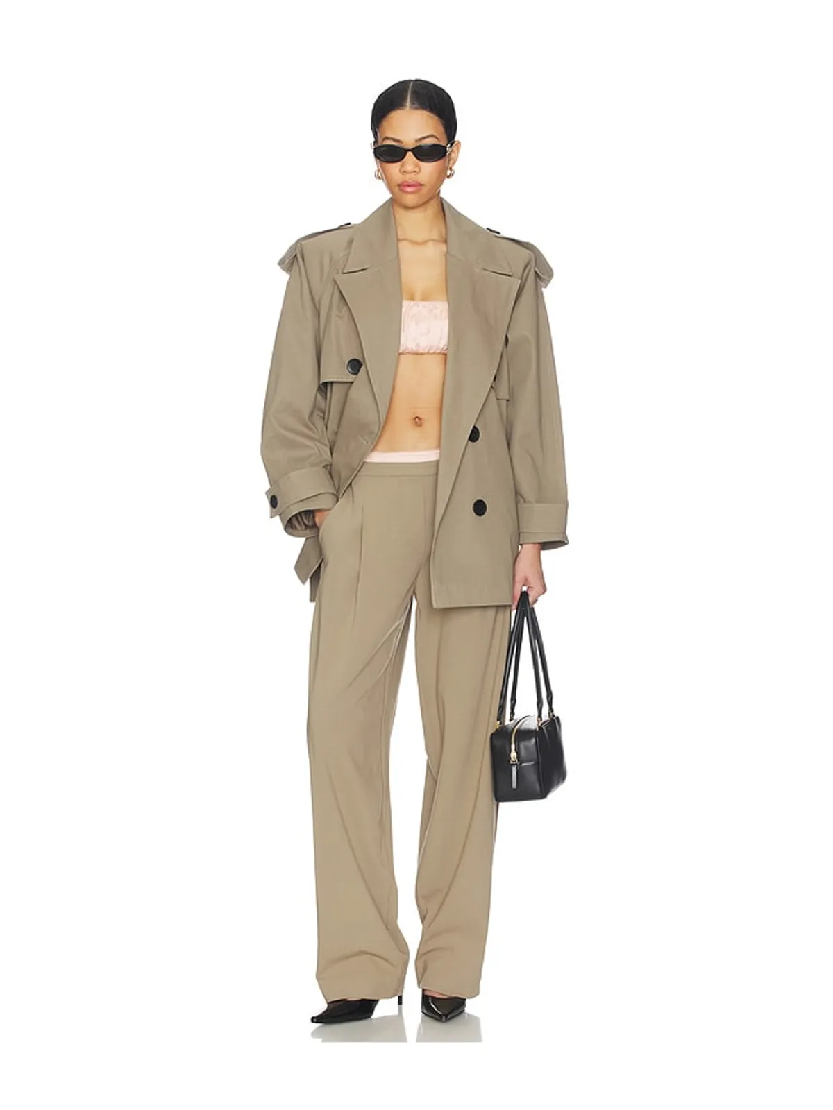 SELMACILEK KHAKI TERRA トレンチコート - 画像5