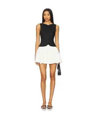 Stone Cold Fox HANNAH ドレス - Black,White. - サムネイル1