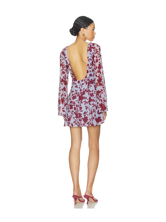 Stone Cold Fox Stone Cold Fox JENNA ドレス - Red,Slate.の商品画像