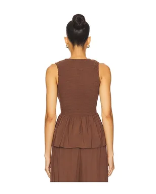SEVEN WONDERS FLEUR シャーリングタイフロントトップス - サムネイル3