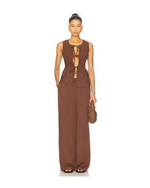 SEVEN WONDERS FLEUR シャーリングタイフロントトップス - サムネイル4