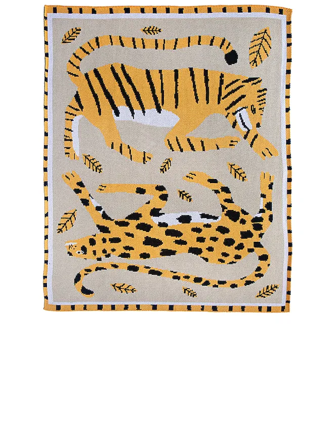 Slowdown Studio Slowdown Studio BIG CATS MINI BLANKET ミニブランケットの商品画像