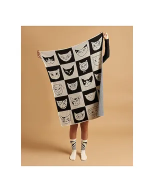 Slowdown Studio CAT BINGO MINI BLANKET ミニブランケット - サムネイル3