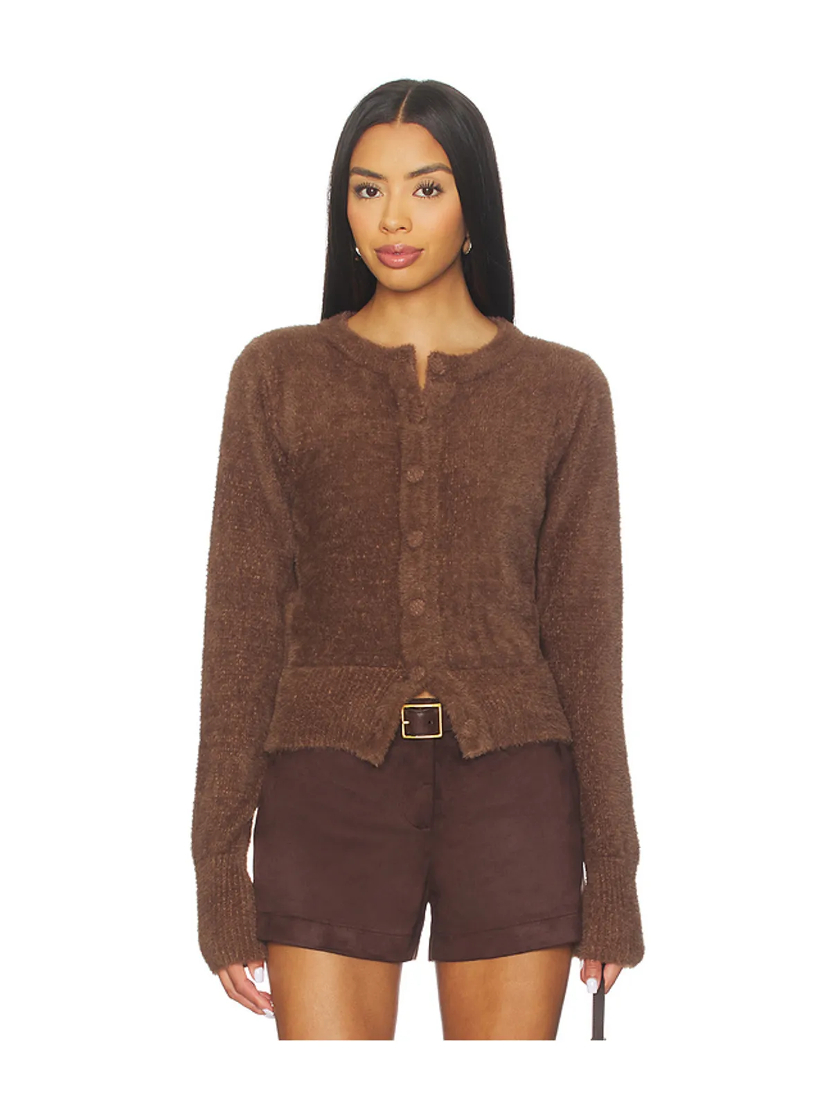 SNDYS KAILEY FLUFFY KNIT カーディガン - 画像1