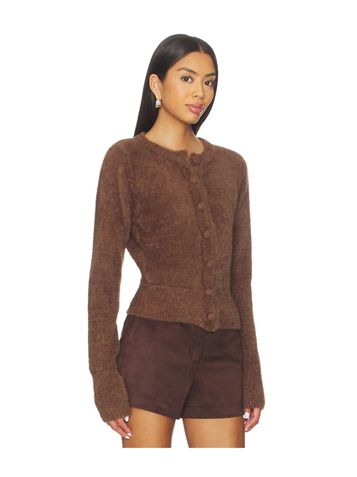 SNDYS KAILEY FLUFFY KNIT カーディガン - 画像2