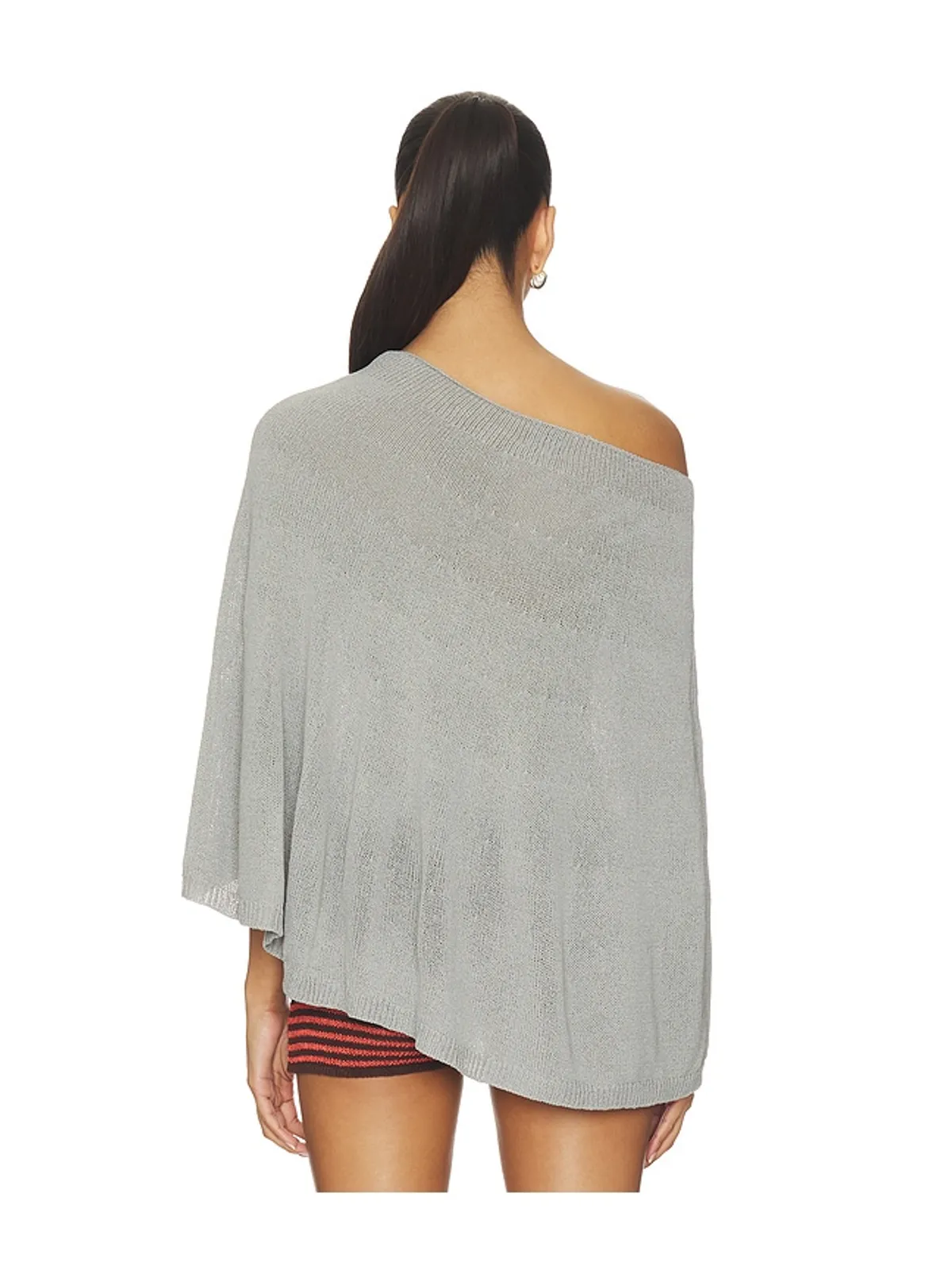 SNDYS MISTY KNIT ポンチョ - 画像3