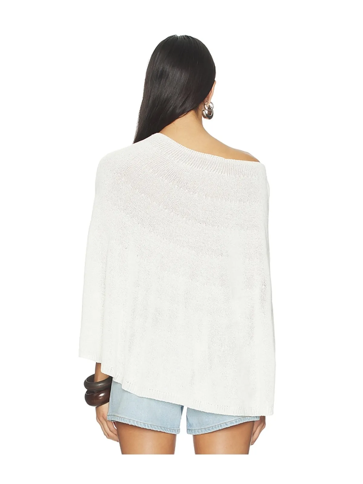 SNDYS MISTY KNIT ポンチョ - 画像4