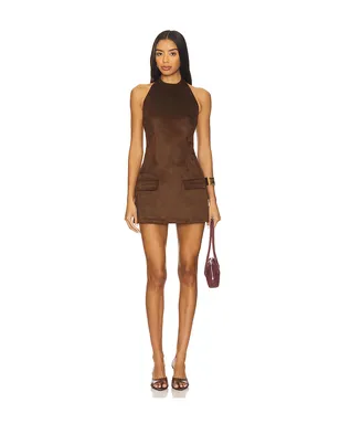 SNDYS AMELIA SUEDE MINI ドレス - サムネイル1