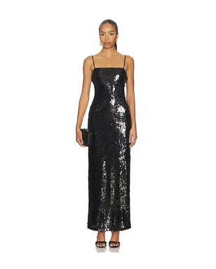 SNDYS TORI SEQUIN MAXI ドレス - サムネイル1