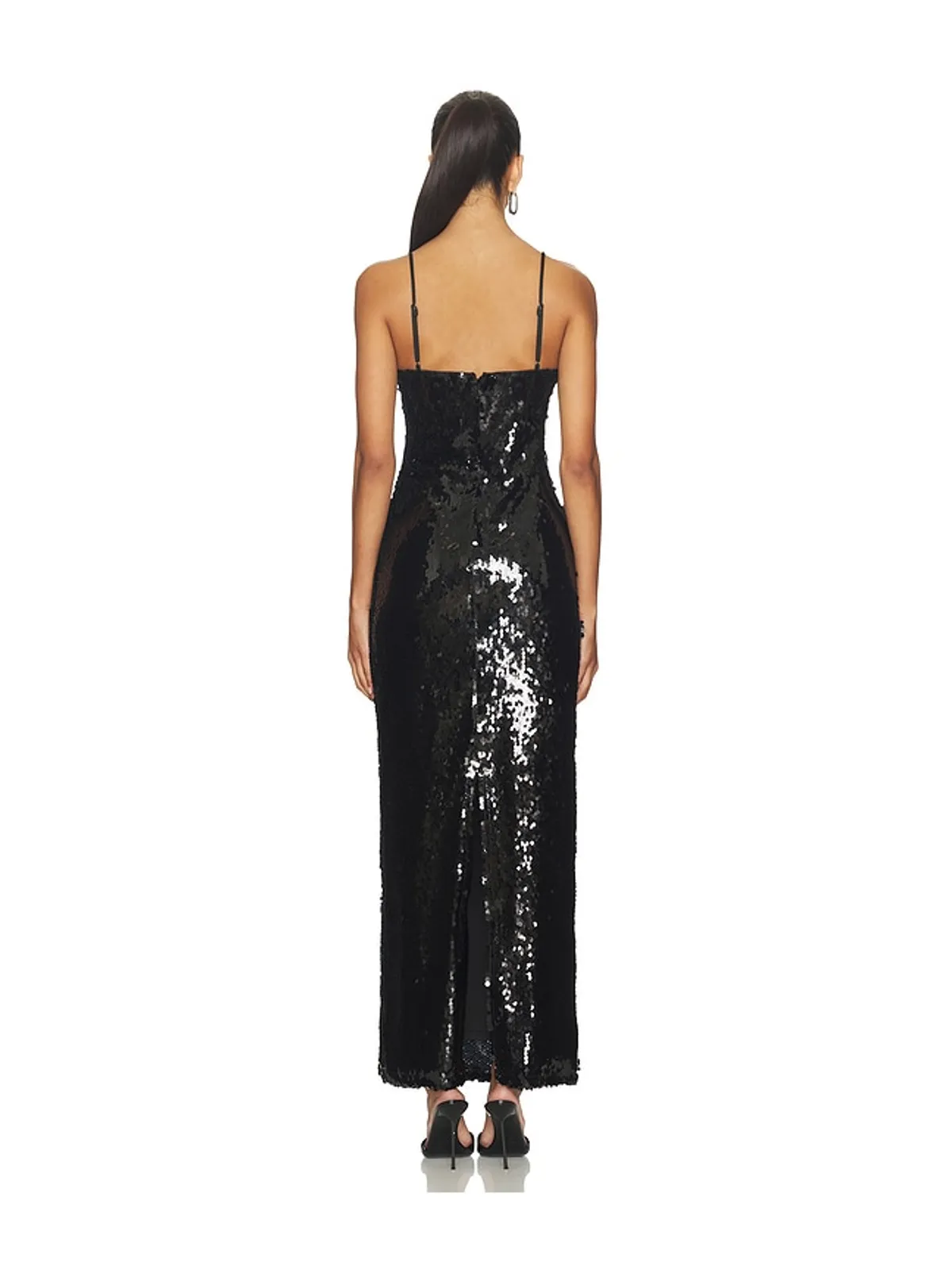 SNDYS TORI SEQUIN MAXI ドレス - 画像3