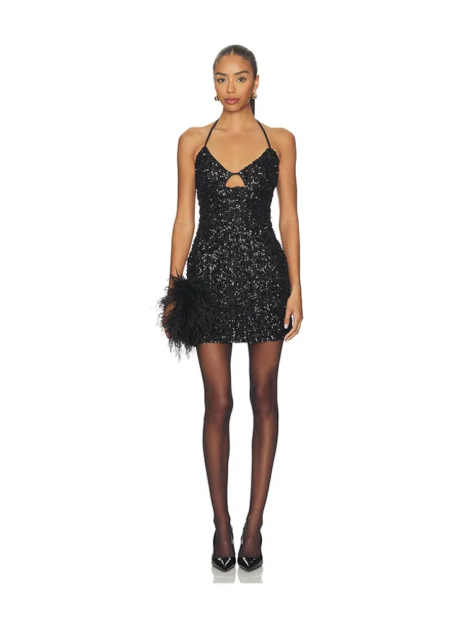 SNDYS SNDYS ADELYN SEQUIN MINI ドレスの商品画像