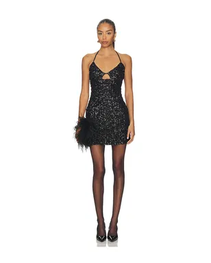 SNDYS ADELYN SEQUIN MINI ドレス - サムネイル1