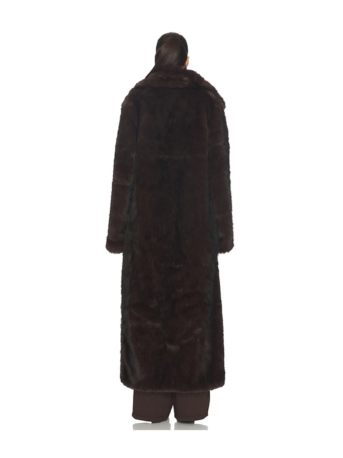 SNDYS FAUX FUR TRENCH コート - 画像3