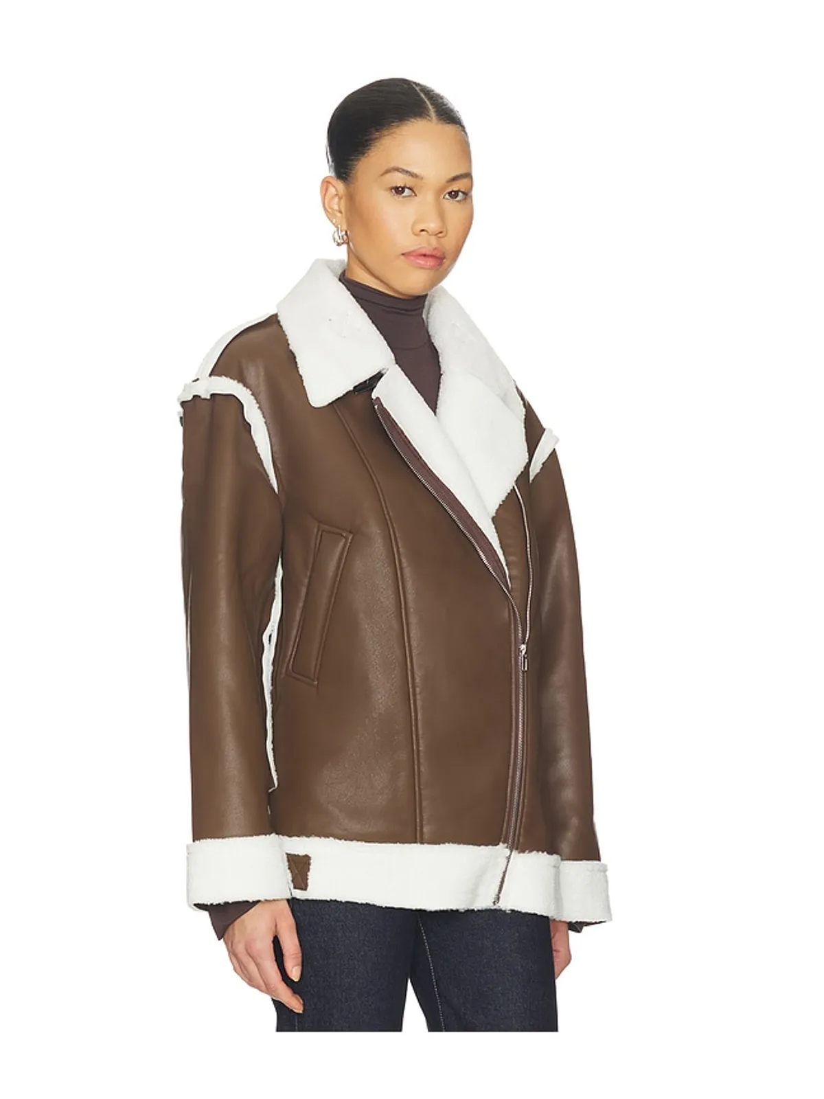 SNDYS LONDON OVERSIZED BIKER ジャケット - 画像3