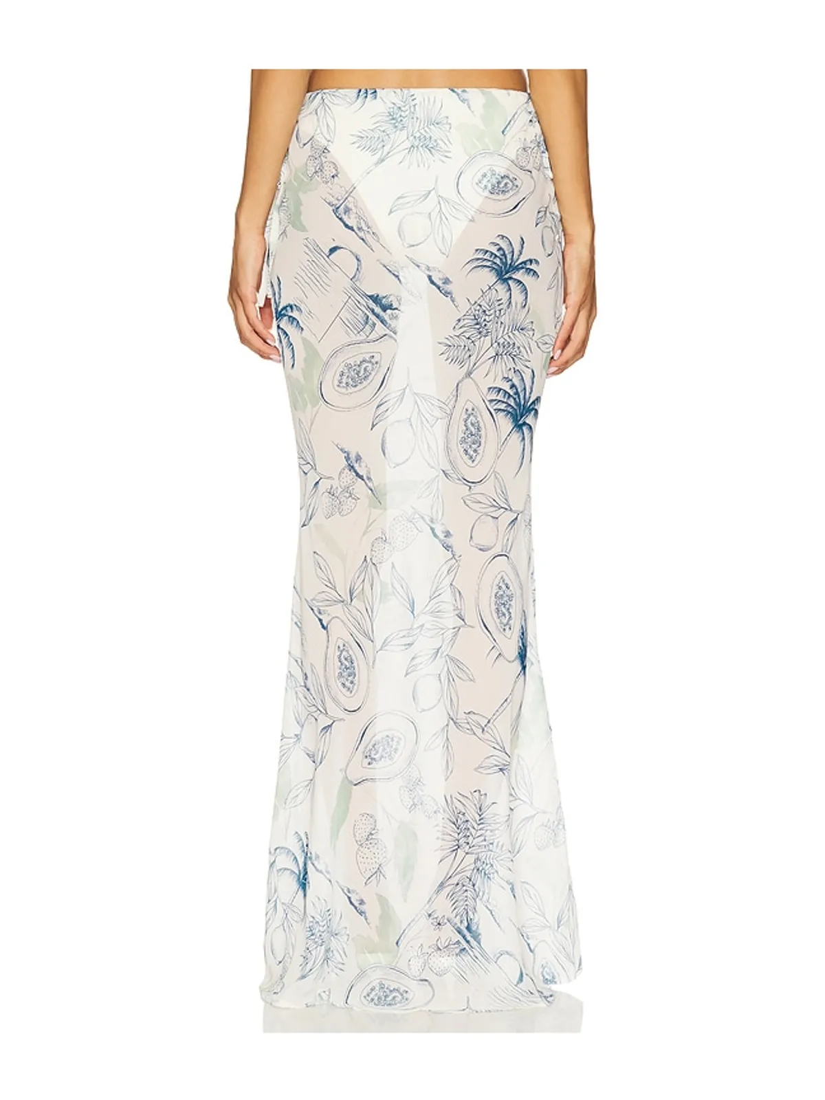 SNDYS ST. IVES スカート - White,Blue. - 画像4