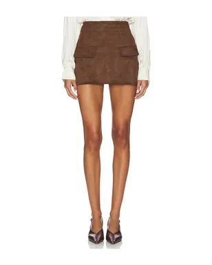 SNDYS AMELIA SUEDE MINI スカート - サムネイル1