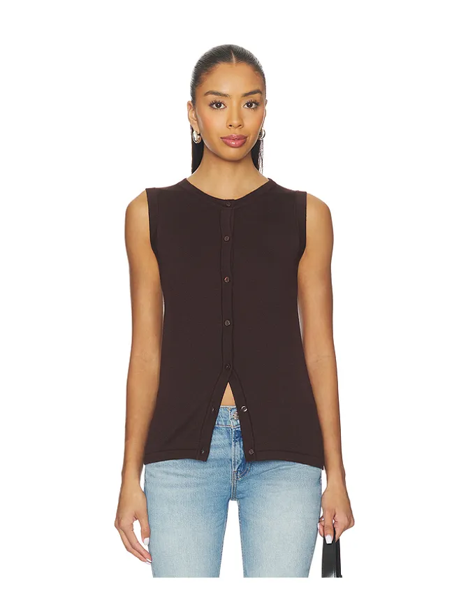 SNDYS SNDYS AUGUST VEST トップの商品画像