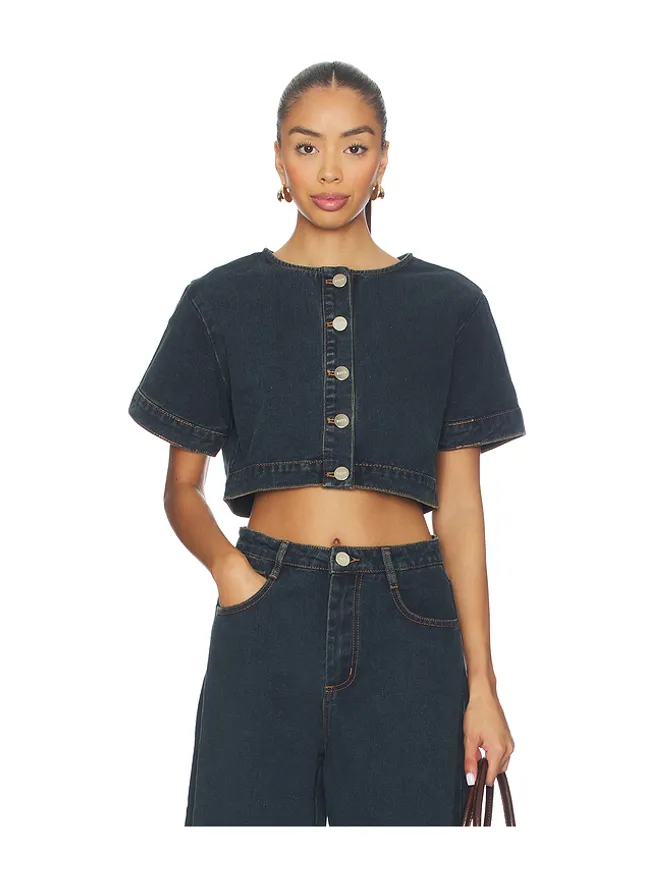 SNDYS SNDYS TILLA DENIM トップの商品画像